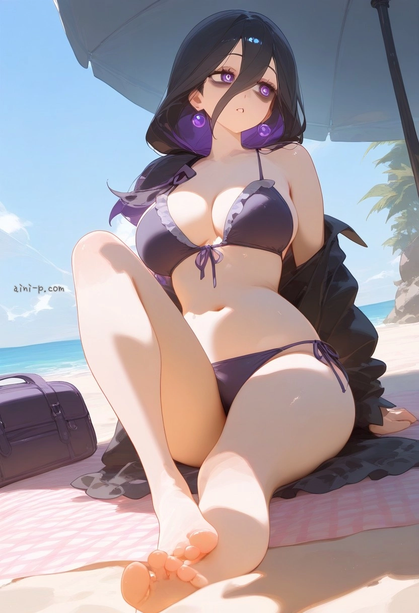 海に遊びに来たミアレシティMZ団の皆様他