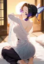 お着換え中の鬼殺隊さん