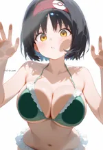 ガラス部屋でポケモンバトル