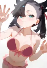 ガラス部屋でポケモンバトル