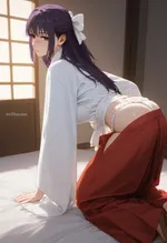 呪術高専宿舎で夜稽古