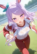 練習に励むウマ娘