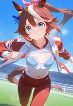 練習に励むウマ娘